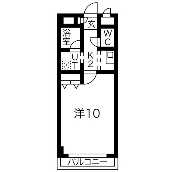 【間取り】 | クラージュハイツ