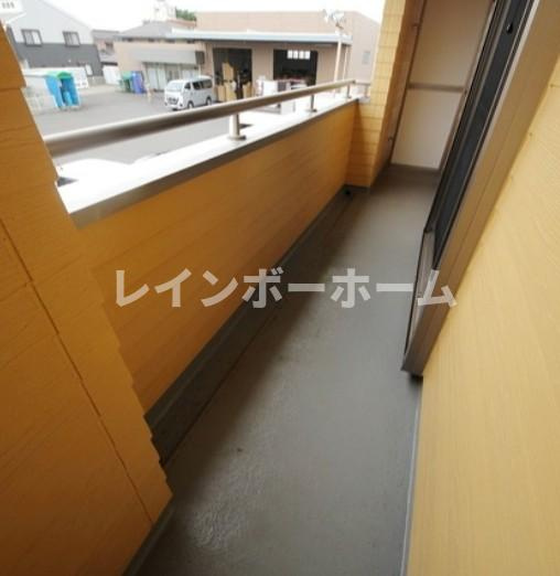 あたしん家のバルコニー