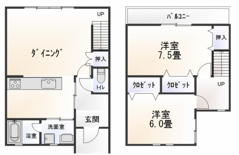あたしん家の間取り