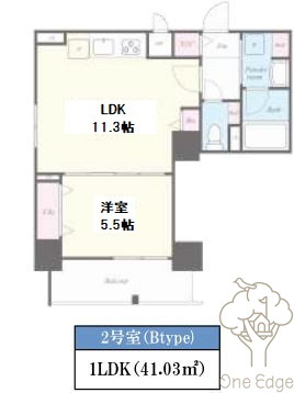 SKYレジデンス大阪梅田の間取り