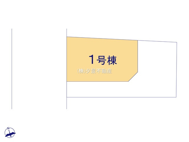 《仲介手数料無料》大宮区上小町1041新築一戸建てKEIAI GRACEの区画図