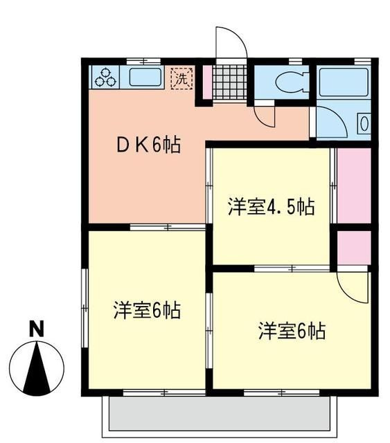 メゾン海老名の間取り