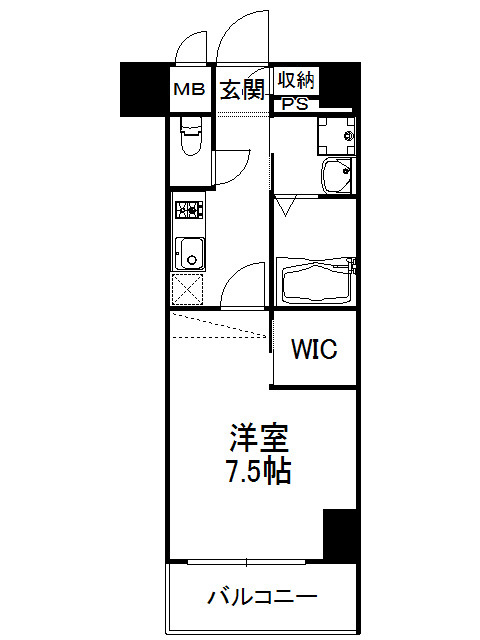 新品家具付きマンション冷泉町29(KaGood福岡)
