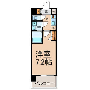 UURコート名古屋名駅の間取り