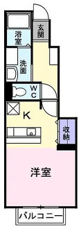 大川市一棟アパートの間取り