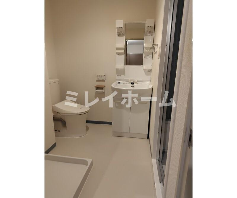 コトータカハシの洗面所