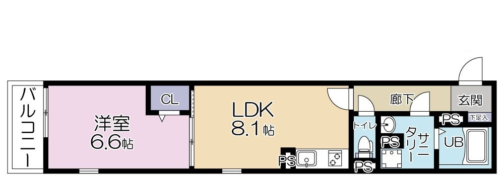 SOLASIA residence 西東京 の間取り|間取りです。