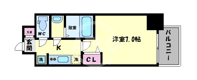 ファステート大阪城東グリッジの間取り|ファステート大阪城東グリッジ　間取り
