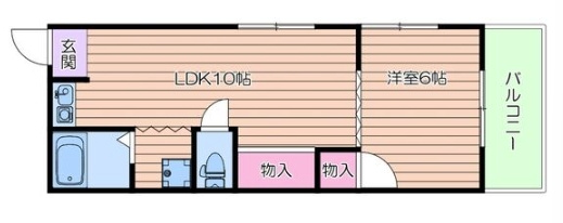 ガーデンプランツの間取り