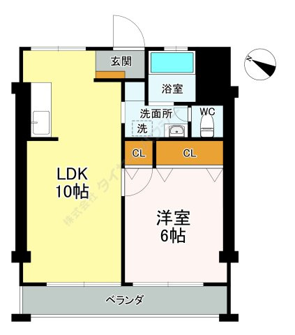 大倉山コーポラスＢ棟の外観