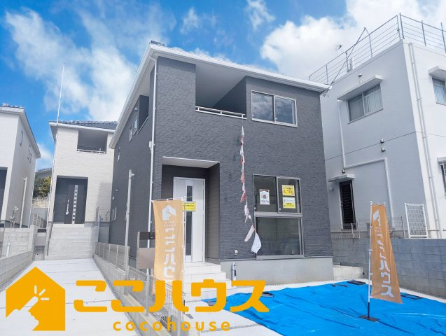 豊見城市豊見城　リーブルガーデン　新築戸建て　全4棟　1号棟の外観|長期優良住宅認定物件です！
