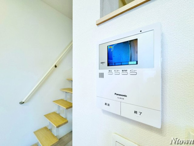【セキュリティ】 | パールヒルズ千種 | モニター付きインターホンです。