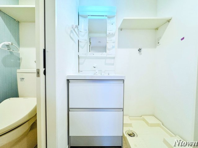 【独立洗面台】 | パールヒルズ千種 | 独立洗面台で身支度をすべて済ませてしまいましょう