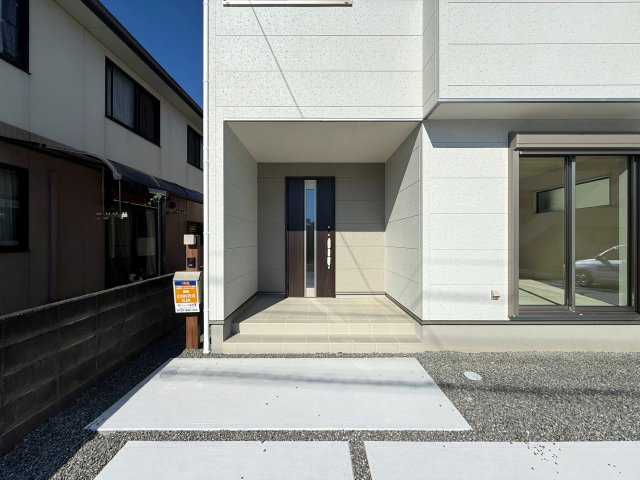 沼津市東間門　全3棟　1号棟の外観パース