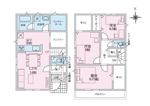 沼津市本郷町第4　新築戸建　全3棟　1号棟