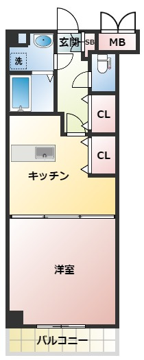 アンジェリーク磐船の間取り