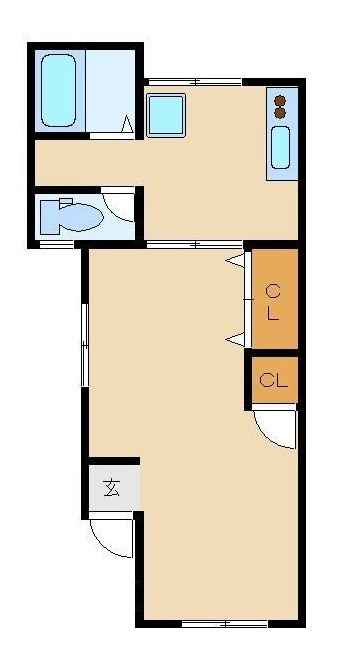 桂マンションの間取り|間取りです。