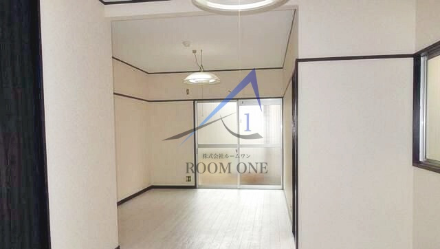 桂マンションの居間・リビング|洋室のお部屋です。