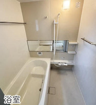 仲介手数料無料　リナージュ所沢市上新井5丁目1期・新築全1棟の浴室