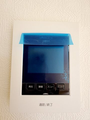 加須市下高柳第3　全3棟　2号棟の防犯設備|来客がきても確認できるので安心！