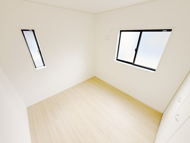 加須市下高柳第3　全3棟　2号棟の洋室|洋室5帖。子供部屋に！