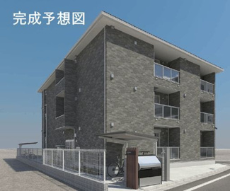 【外観パース】 | ヒカルサ京都伏見深草