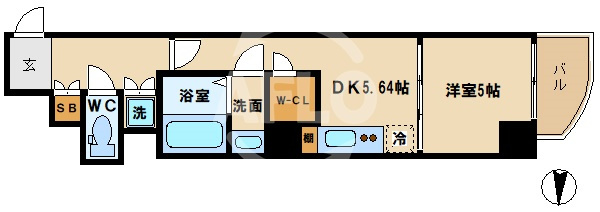アクアプレイス上本町の間取り|アクアプレイス上本町　間取り