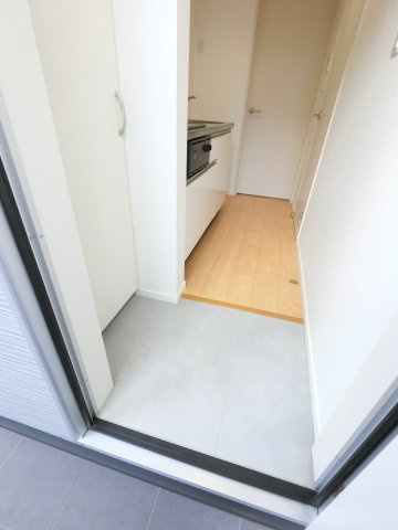 エスペランサAK松波の玄関