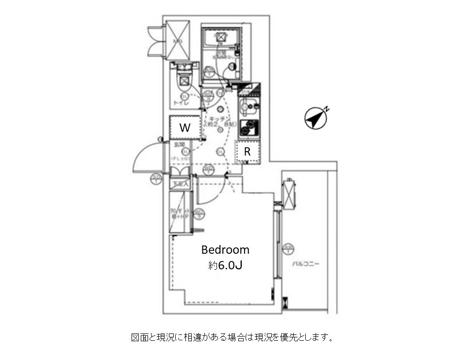ミリアレジデンス赤坂の間取り