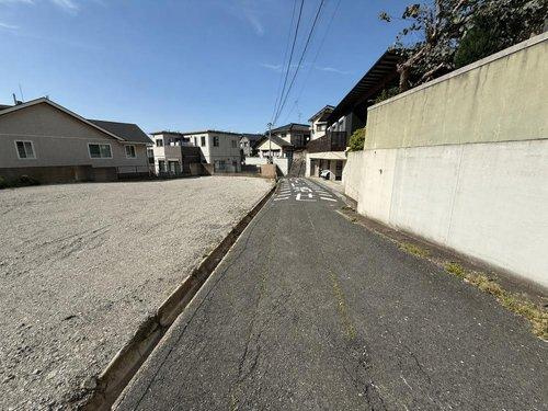 売地 門司区柳町４丁目の前面道路含む現地写真