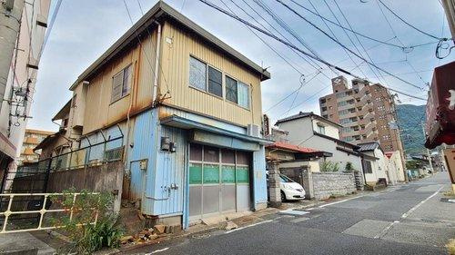 売土地　大里原町の前面道路含む現地写真