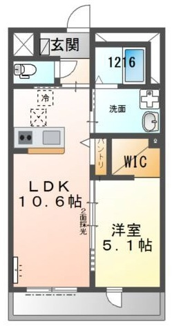 ブラウニー舞子の間取り