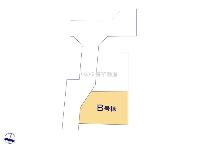 《仲介手数料無料》南区松本１丁目24-7新築一戸建てハートフルタウンの区画図