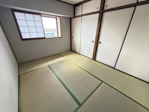 ニュー八幡スカイマンションの和室|和室があると落ち着いた雰囲気になりますね