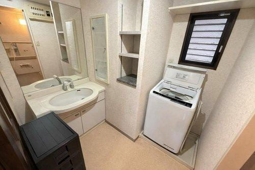 エクレール東新町の洗面所