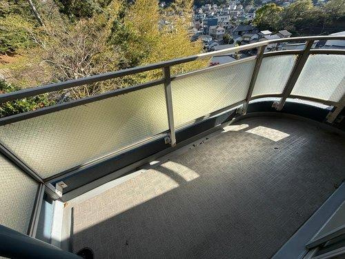 サンパーク門司緑ヶ丘のバルコニー