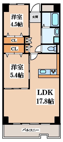 【間取り】 | 戴慶カーサグラシア