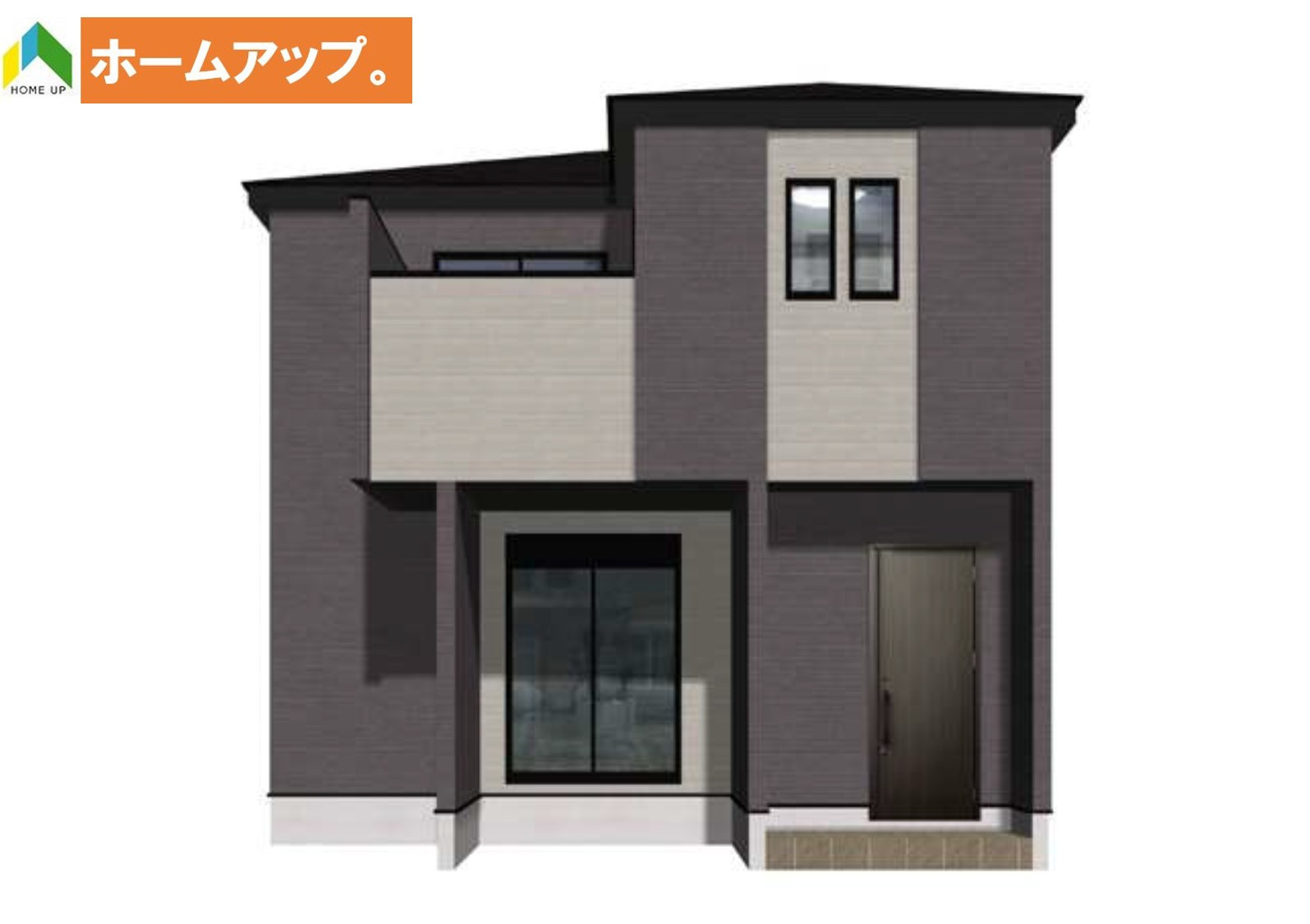 MIRASUMO熱田区旗屋216④｜名古屋市の戸建ならホームアップの外観パース