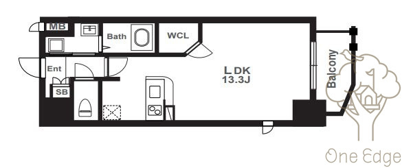 La Douceur梅田Westの間取り
