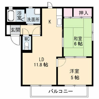 【間取り】 | エクシード・ロジュマン Ｂ棟