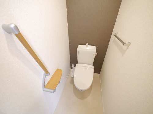 クレールガーデン小山のトイレ