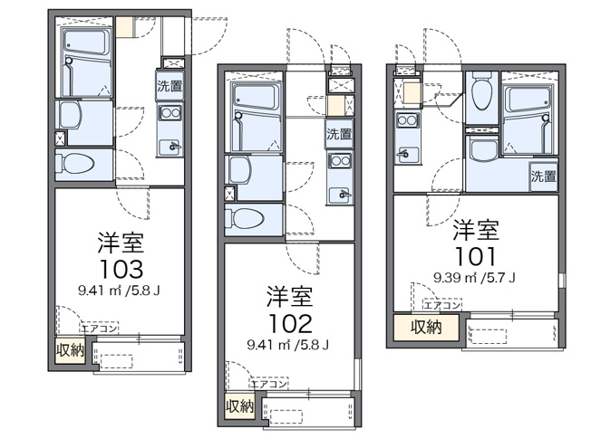 【間取り】 | リバーサイド双葉