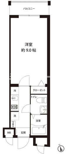 レオーネ馬込の間取り