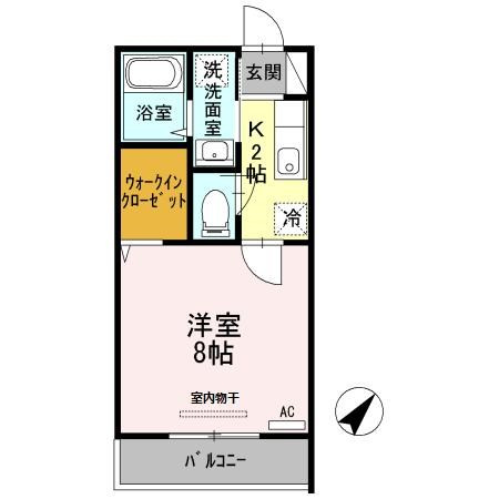 ドエル ファーストの間取り