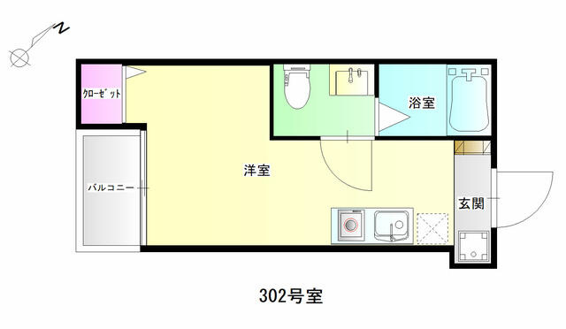 リヴェール弐番館の間取り