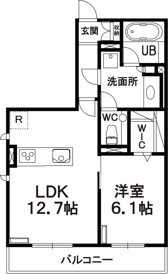 ヒルズレジデンシャルD23の間取り