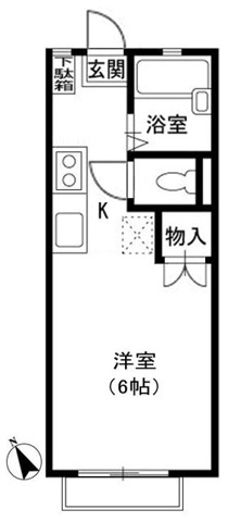 レジデンス爽の間取り
