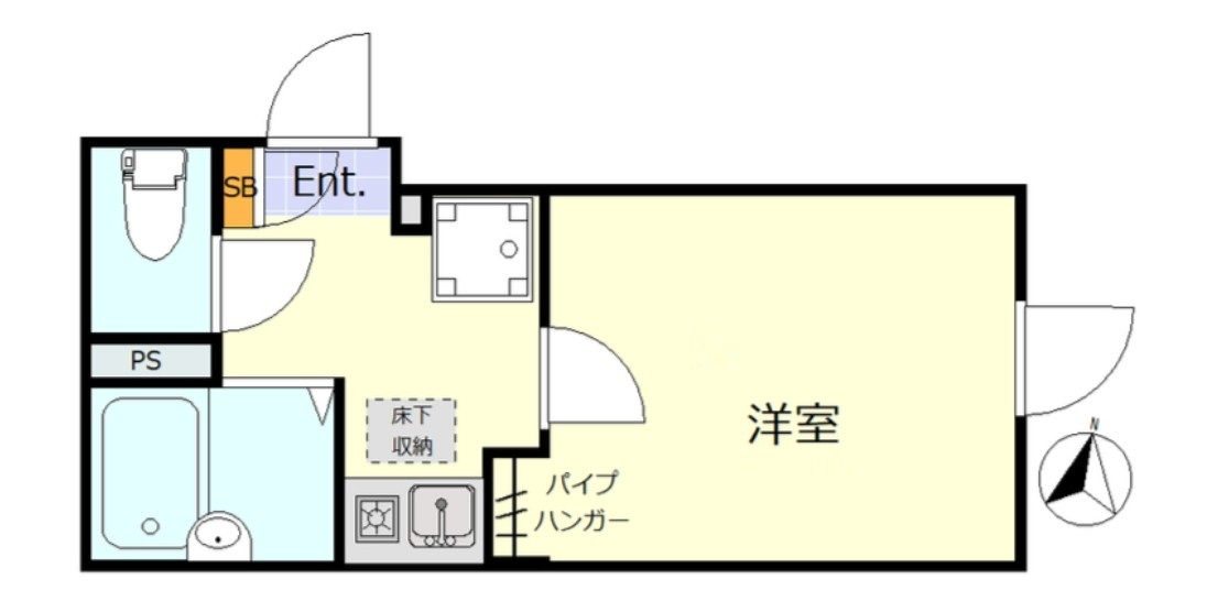 コンフォール新小岩の間取り