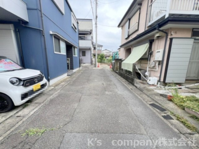 ◎高座郡寒川町倉見　建築条件なし　売地◎の前面道路含む現地写真|2026.9.10撮影◇