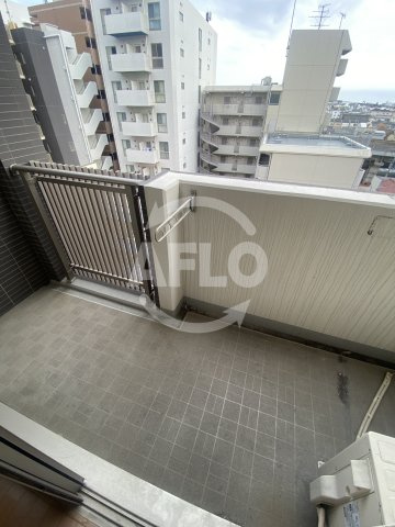 グランガーデン足代新町のバルコニー|グランガーデン足代新町　バルコニー